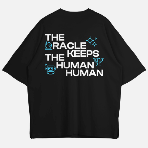 HUMAN.EXE back print t-shirt